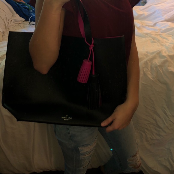 Kate Spade tote with tassels - Picture 5 of 5